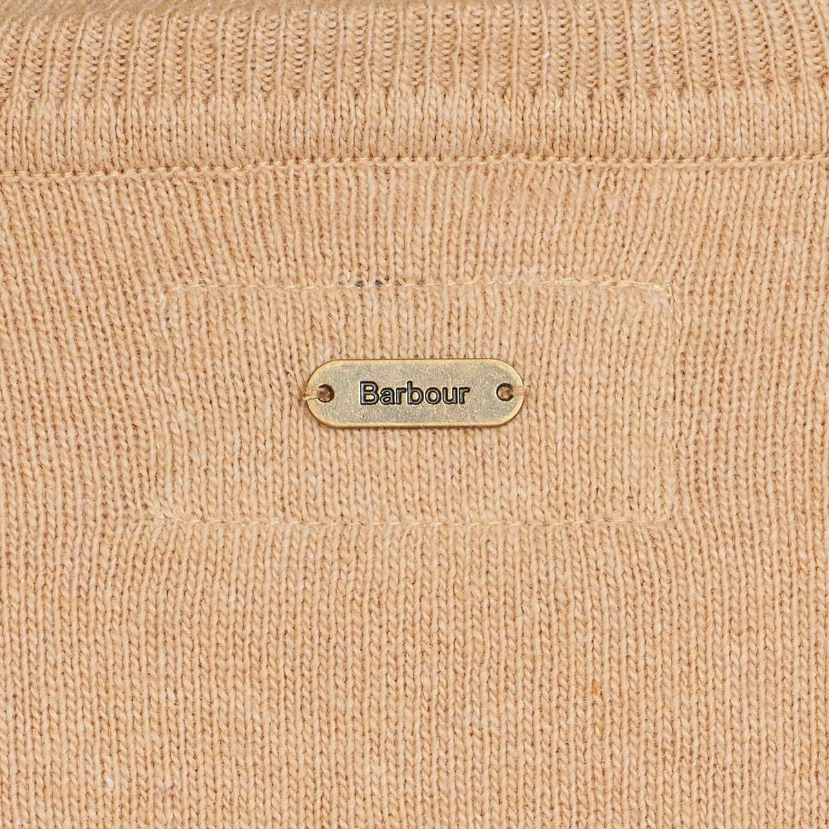 Roll Collar Sweater - CARAMEL HESSIAN TART