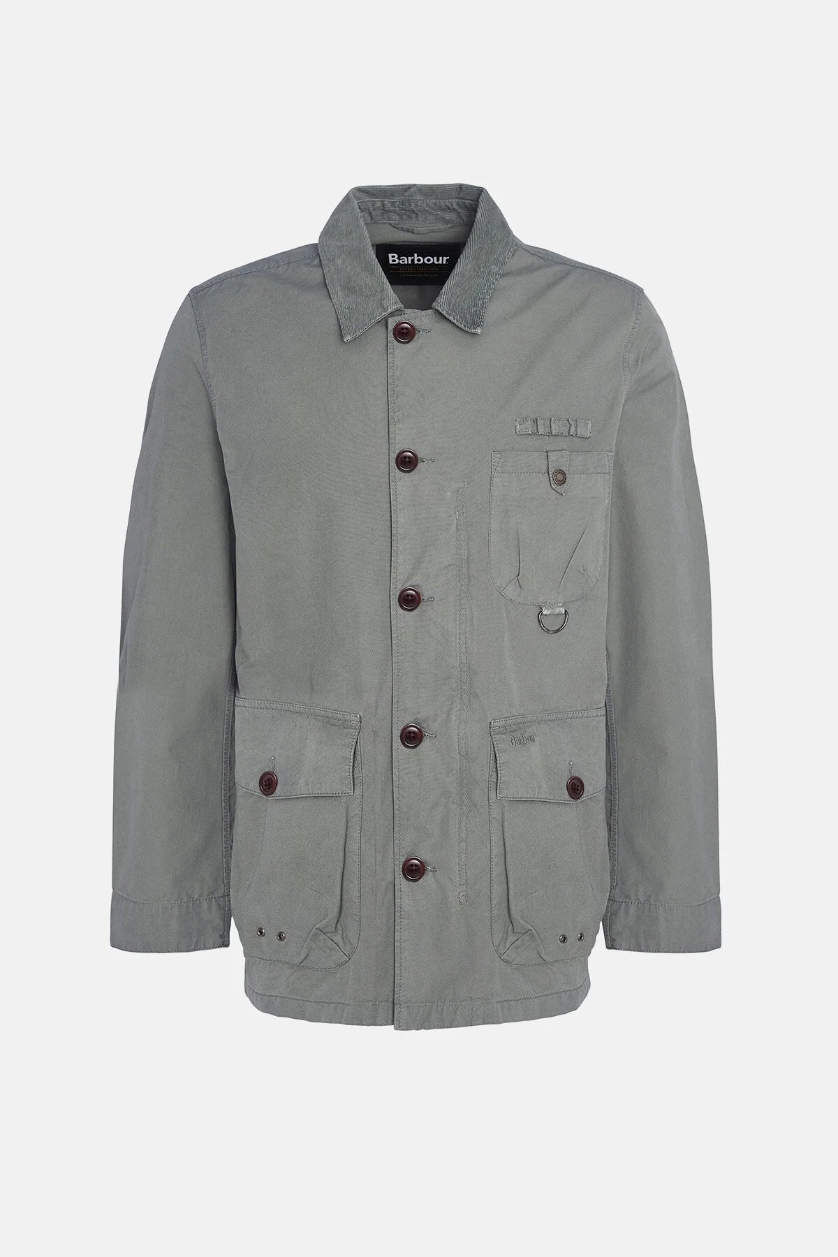 Cotton Salter Overshirt - AGAVE