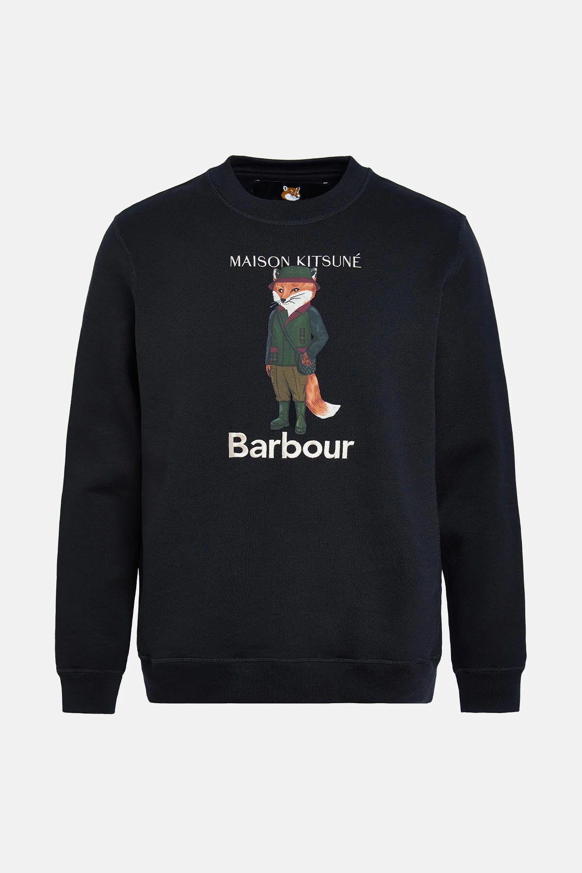 Beaufort Fox Sweatshirt - BLACK