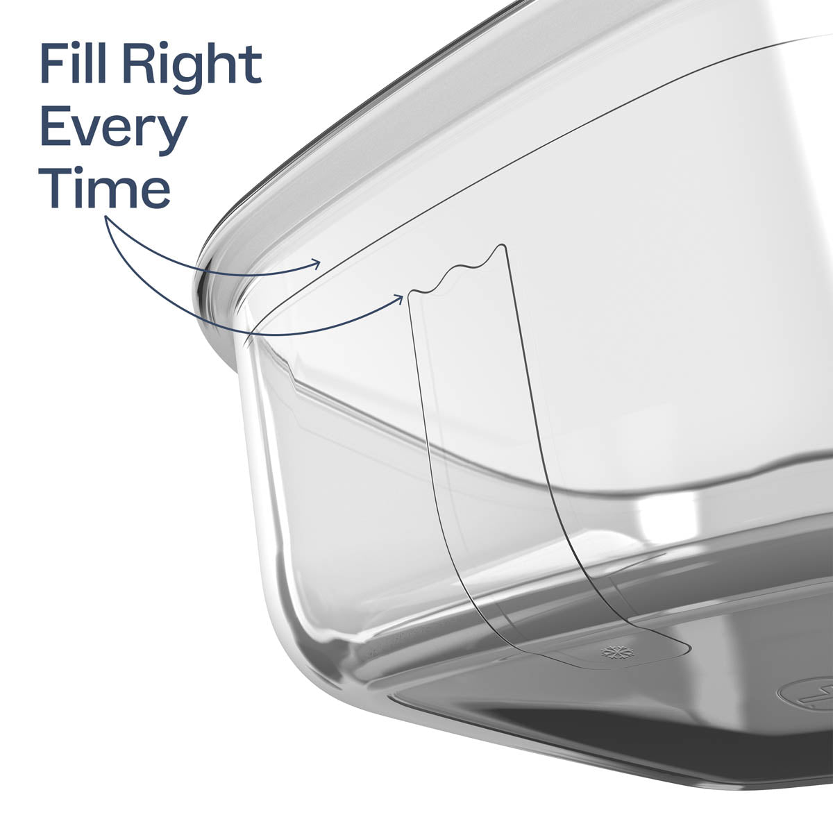 Glass Food Storage Container | Rectangular Mini