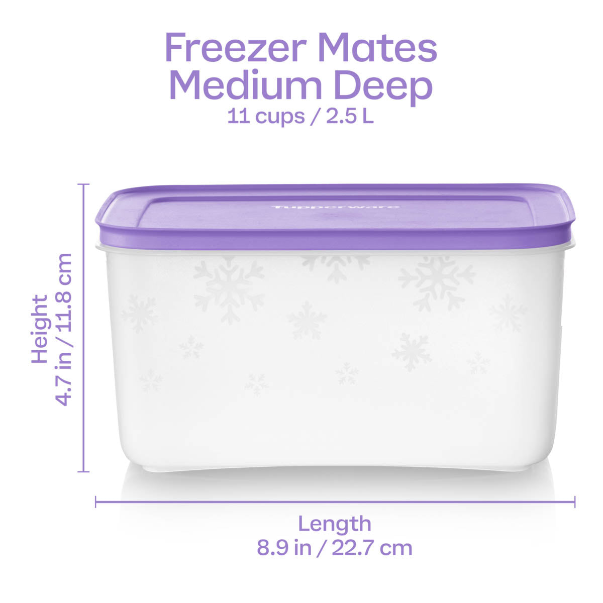 Freezer MatesPLUS Medium Deep | Food Storage Container