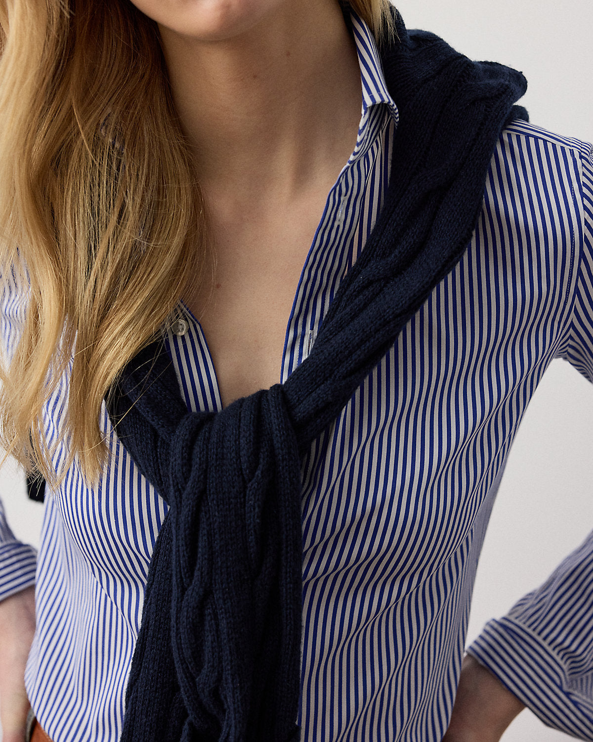 Charmain Slim Fit Striped Shirt
