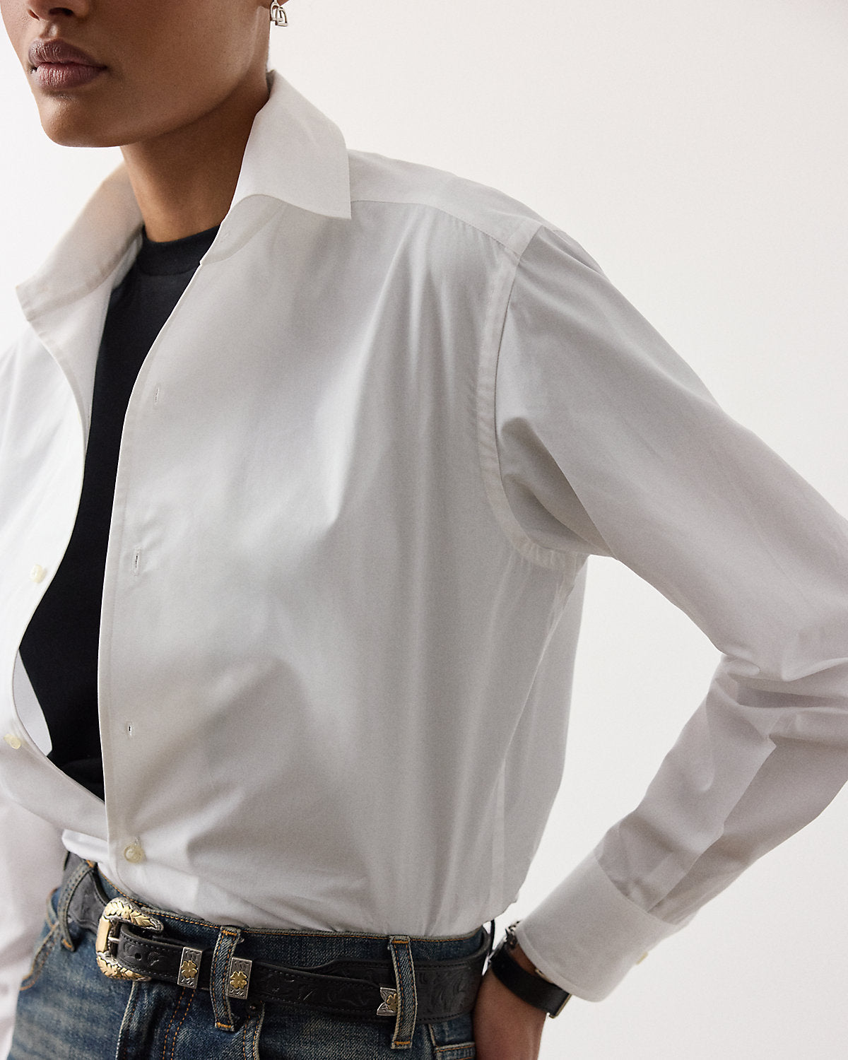 Capri Relaxed Fit Cotton Shirt