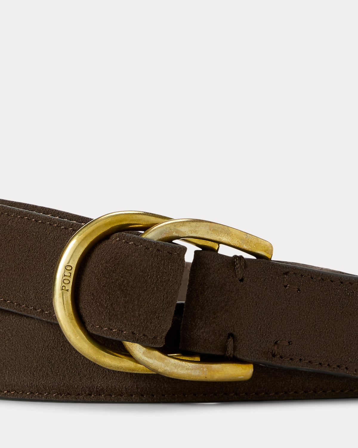 Suede D-Ring Belt
