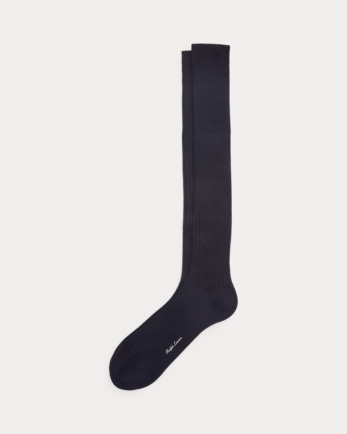 Rib-Knit Cotton Trouser Socks