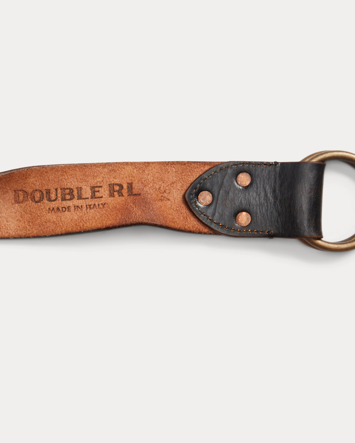 Leather Double¨CO-Ring Belt