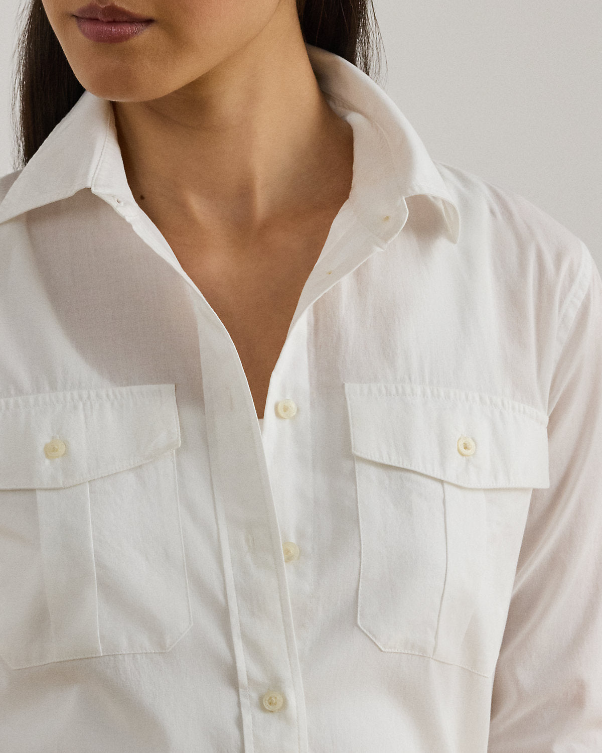 Classic Fit Cotton Voile Shirt