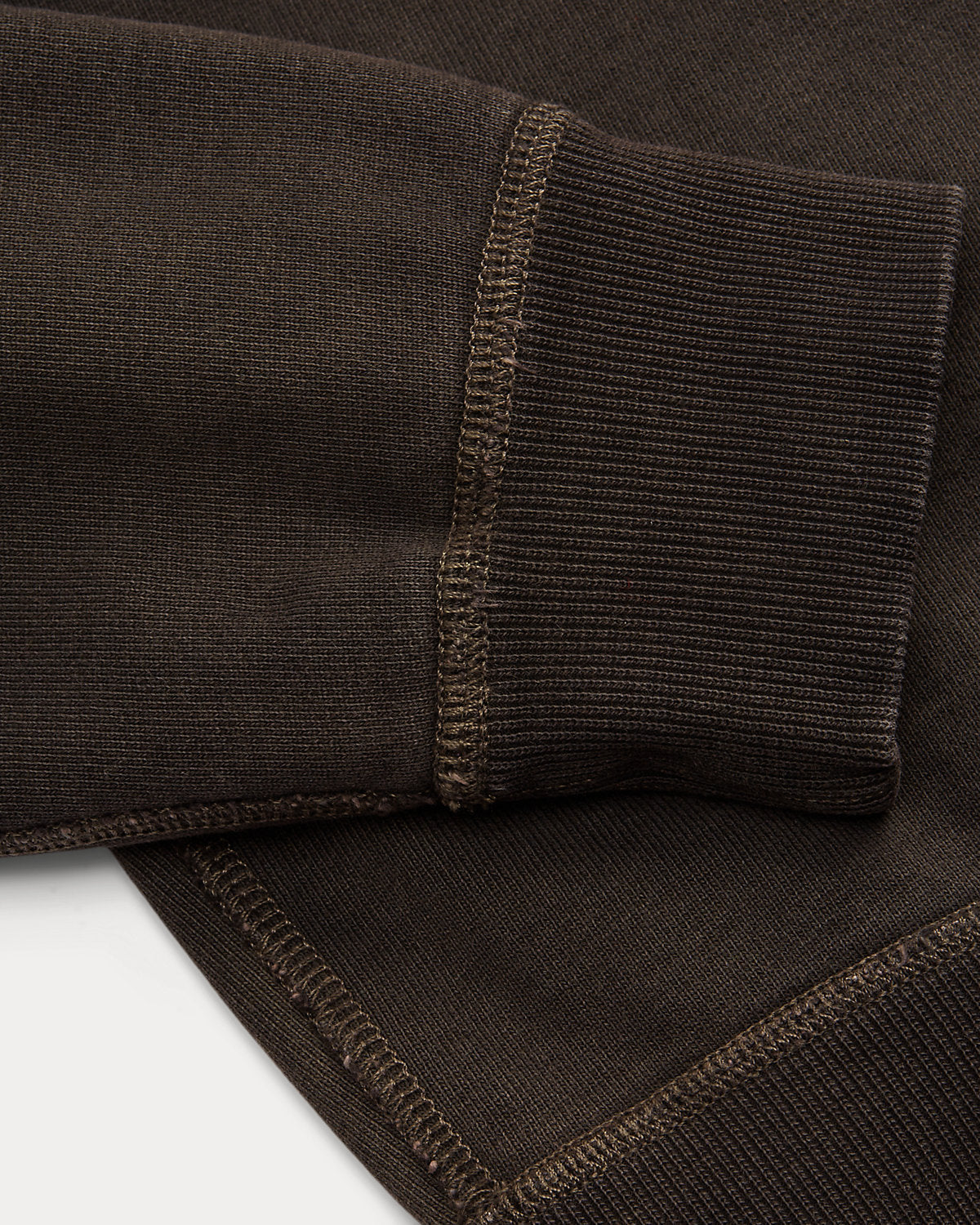French Terry Sweatshirt Black Indigo