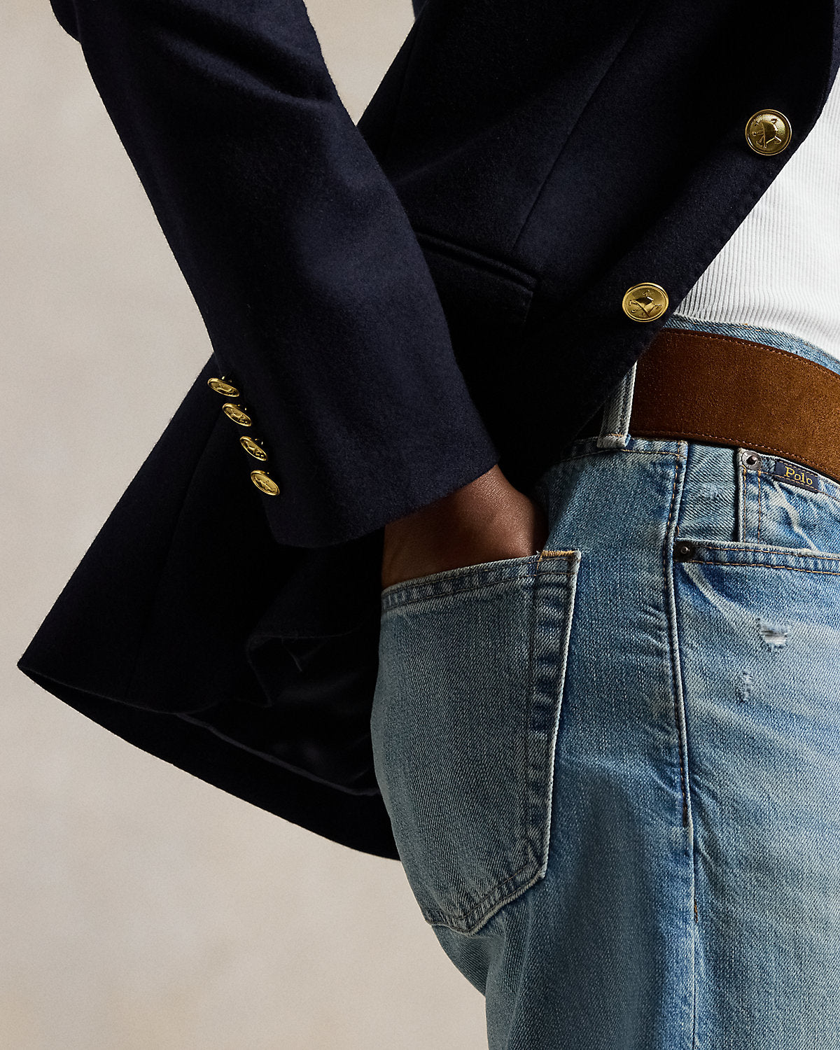The Iconic Doeskin Blazer