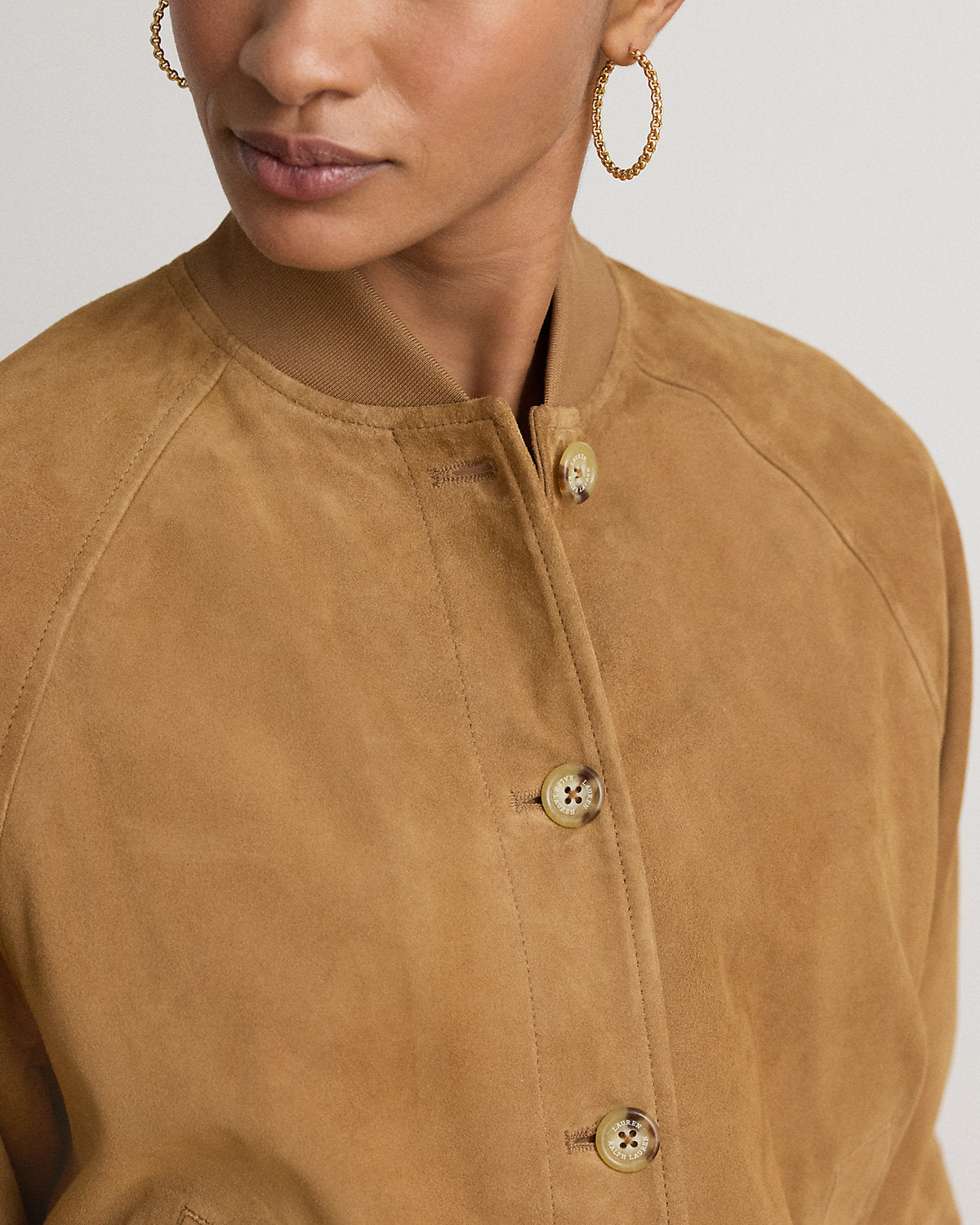 Goat-Suede Flight Jacket