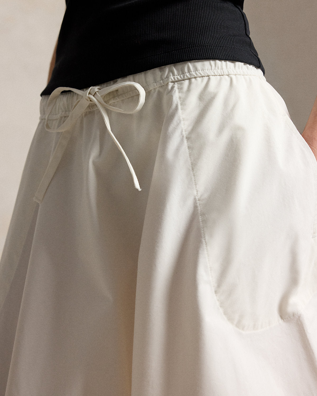 Cotton Cocoon Skirt