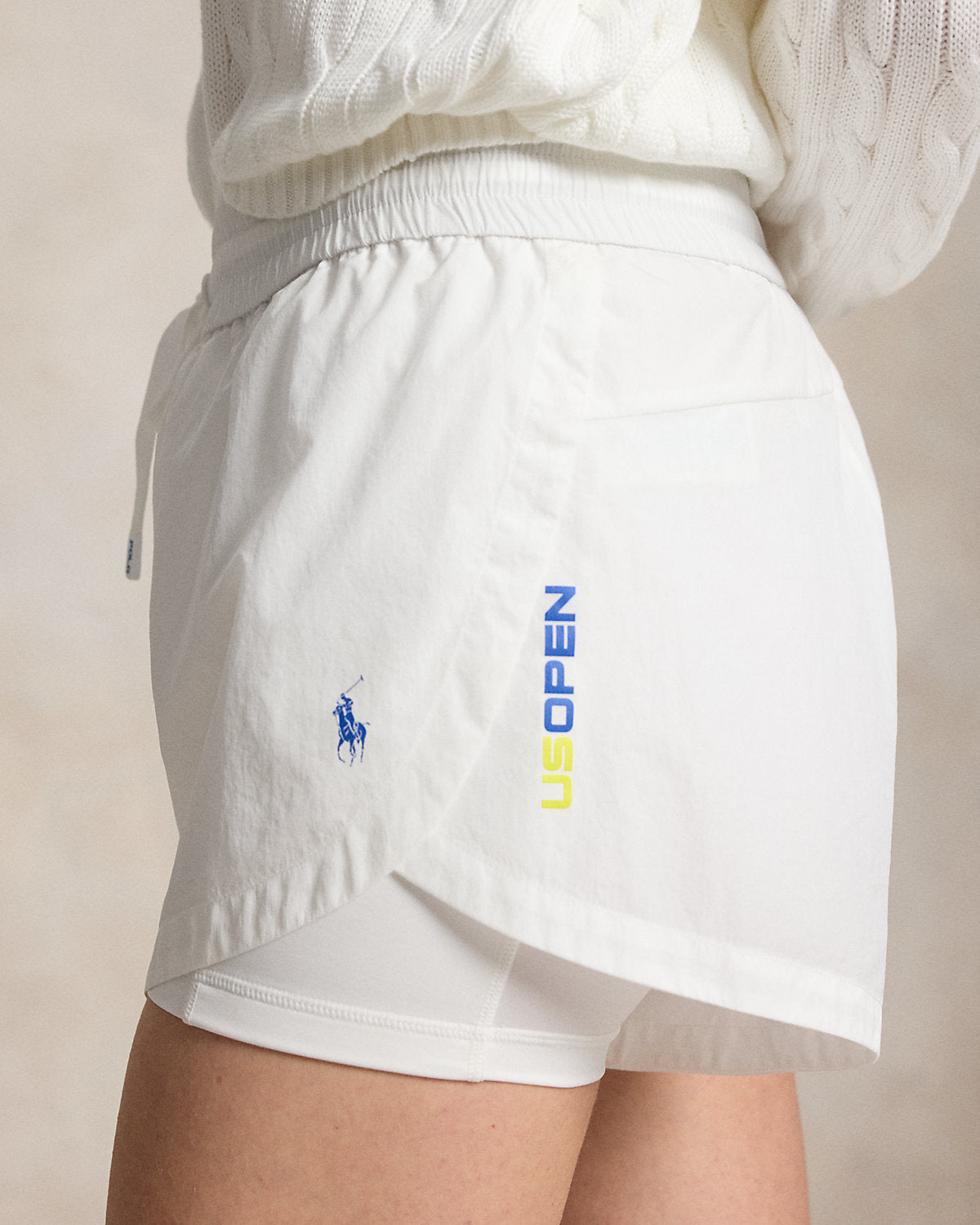 US Open Layered Nylon Short
