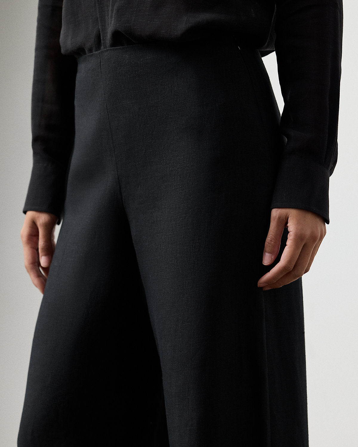 Daria Linen Wide-Leg Pant