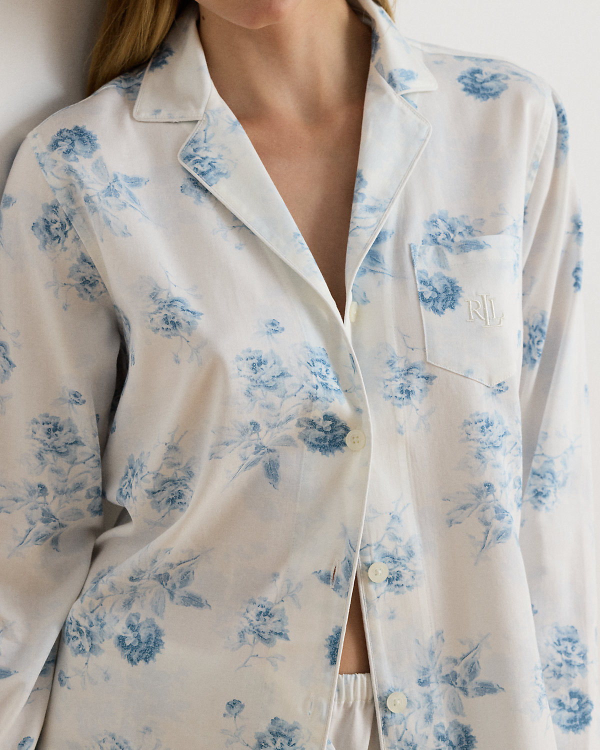 Floral Sateen Boxer Sleep Set