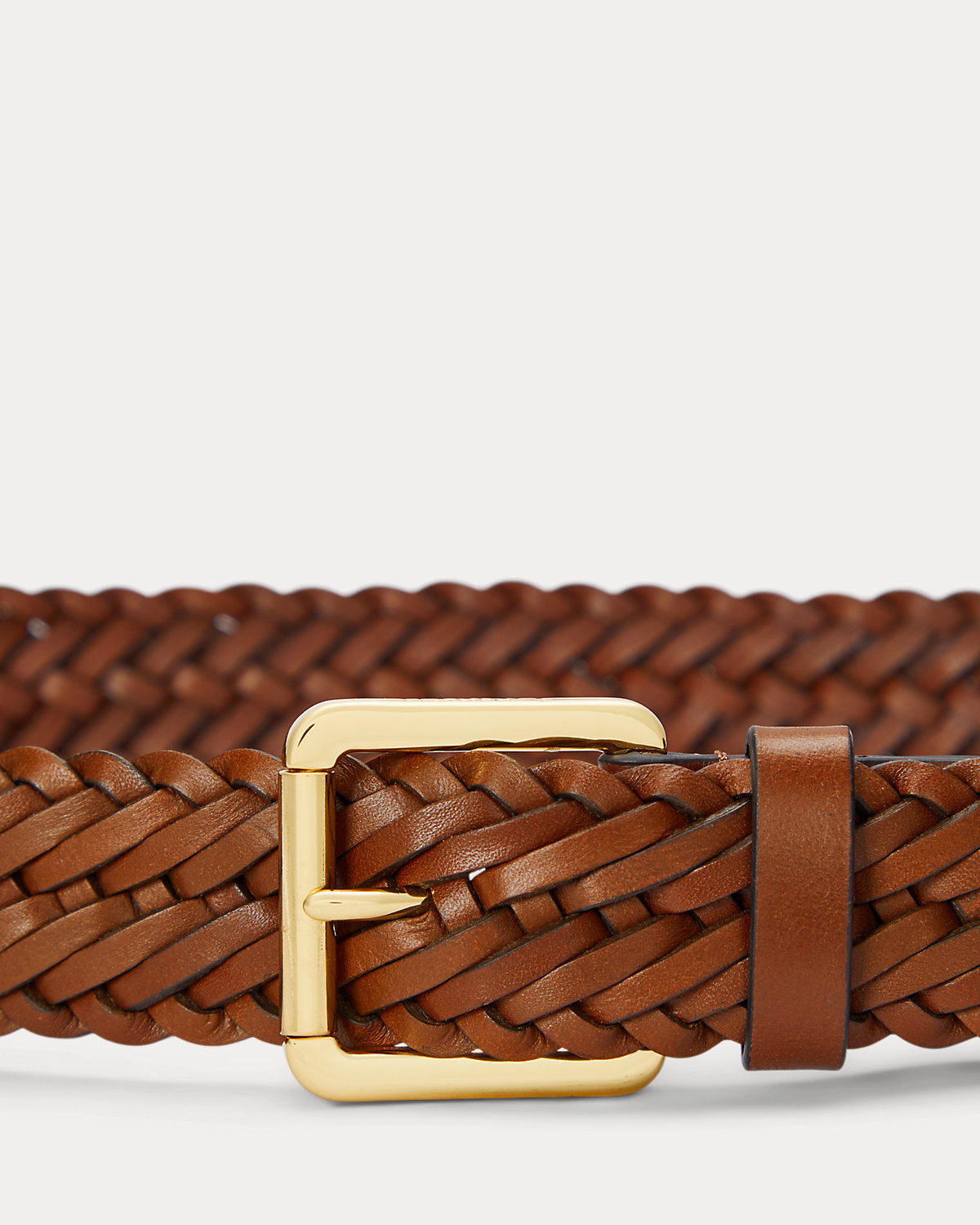 Women's Braided Vachetta Leather Belt