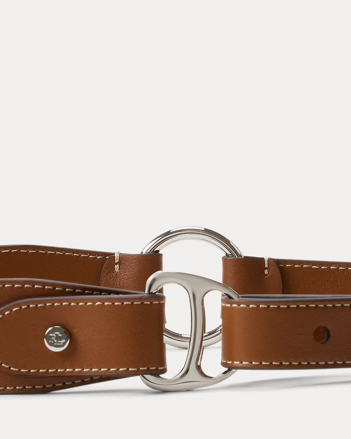 Equestrian D-Ring Leather Belt