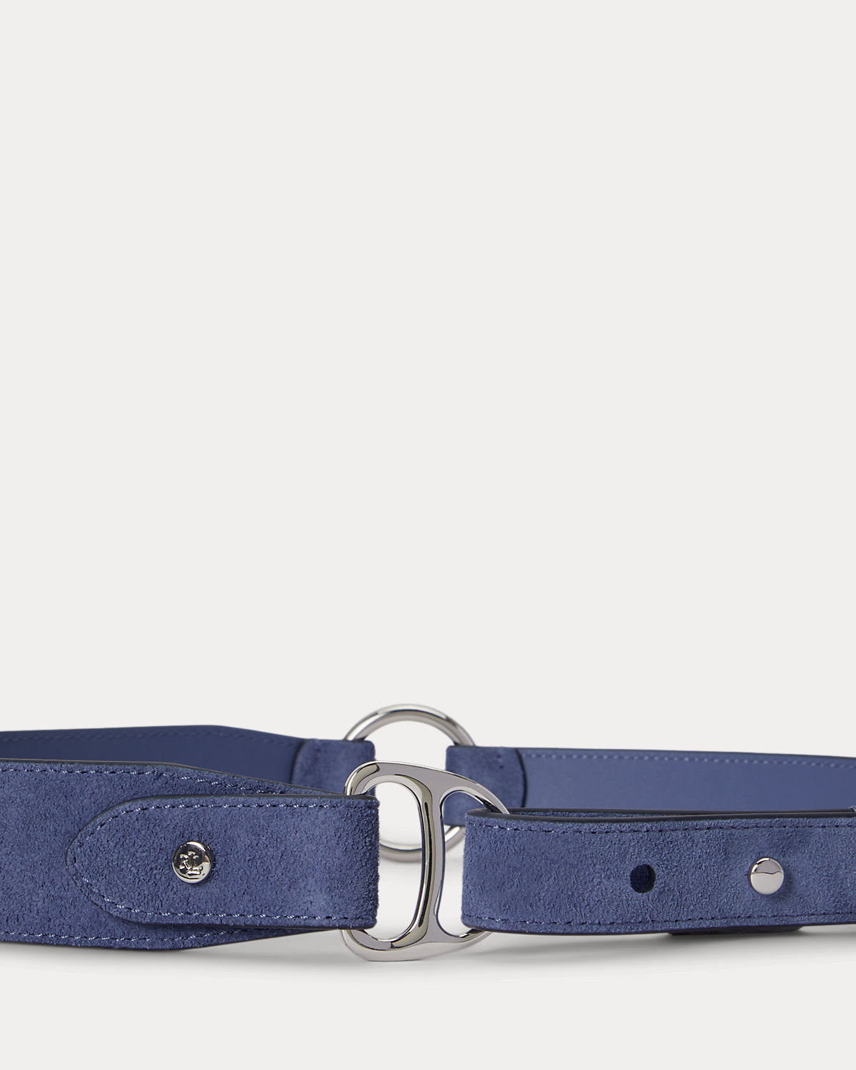 Equestrian D-Ring Suede Belt