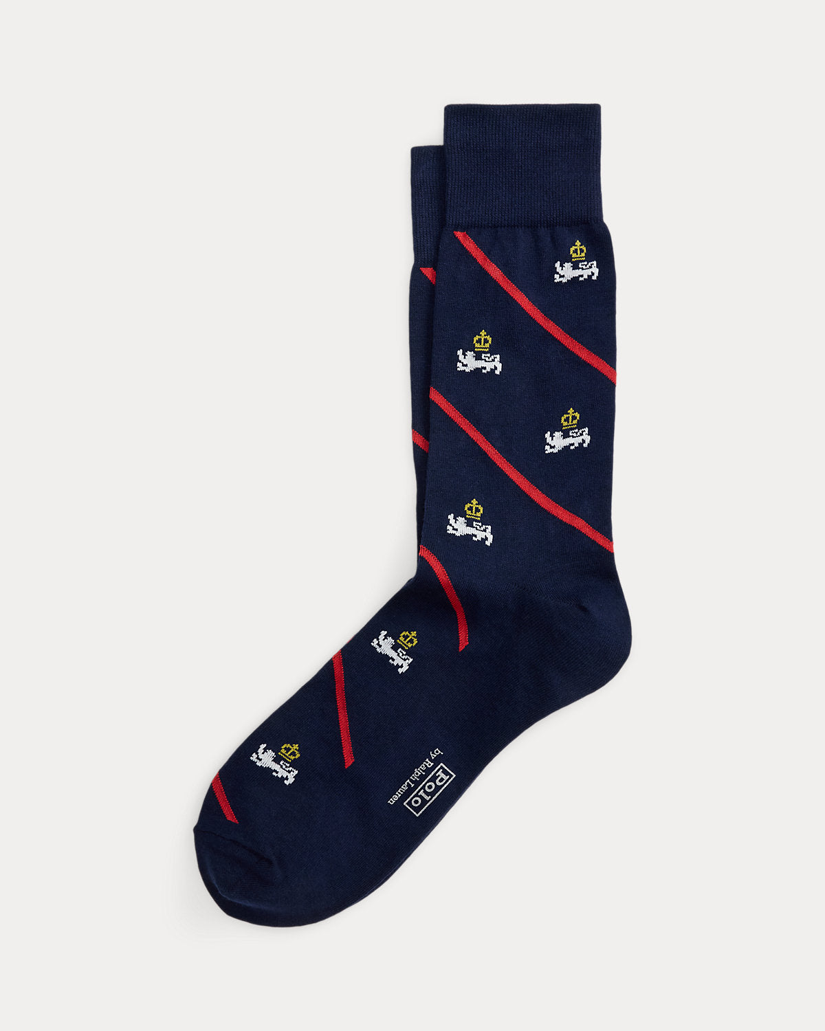 Crest Cotton-Blend Trouser Socks