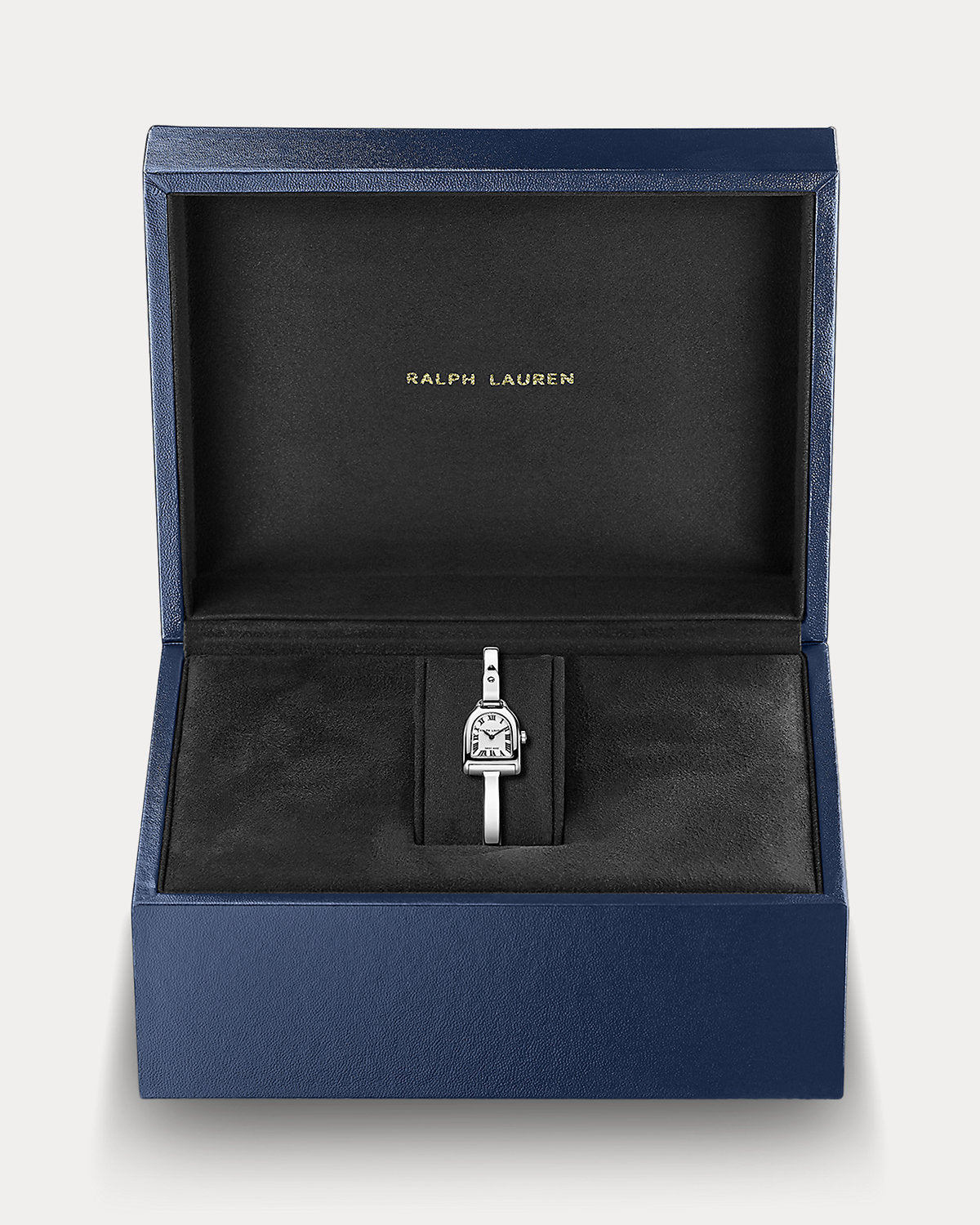 Mini Steel Watch with Bangle Bracelet