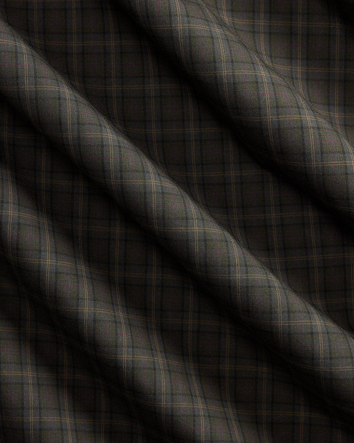Classic Fit Plaid Poplin Shirt