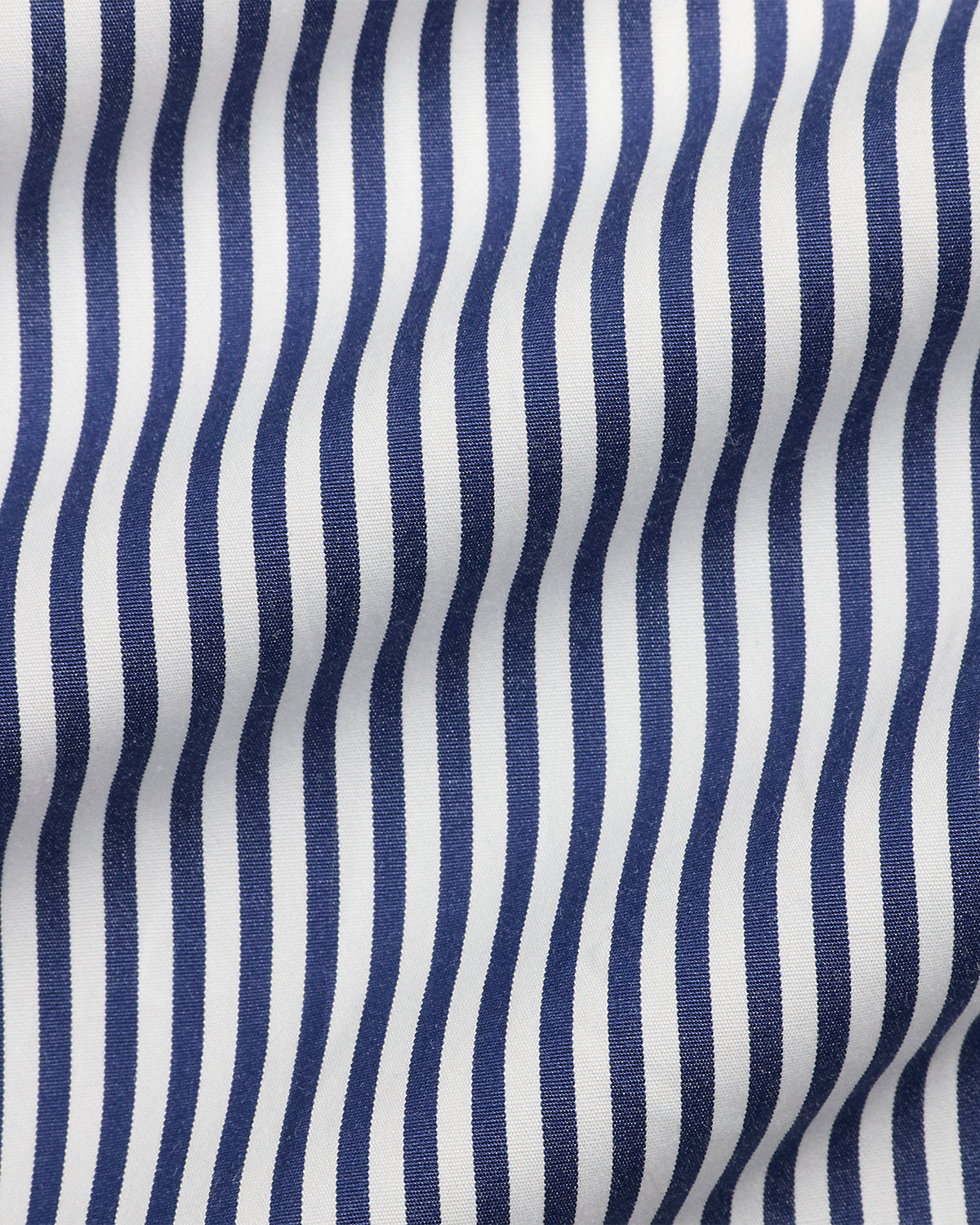 Classic Fit Striped Poplin Shirt