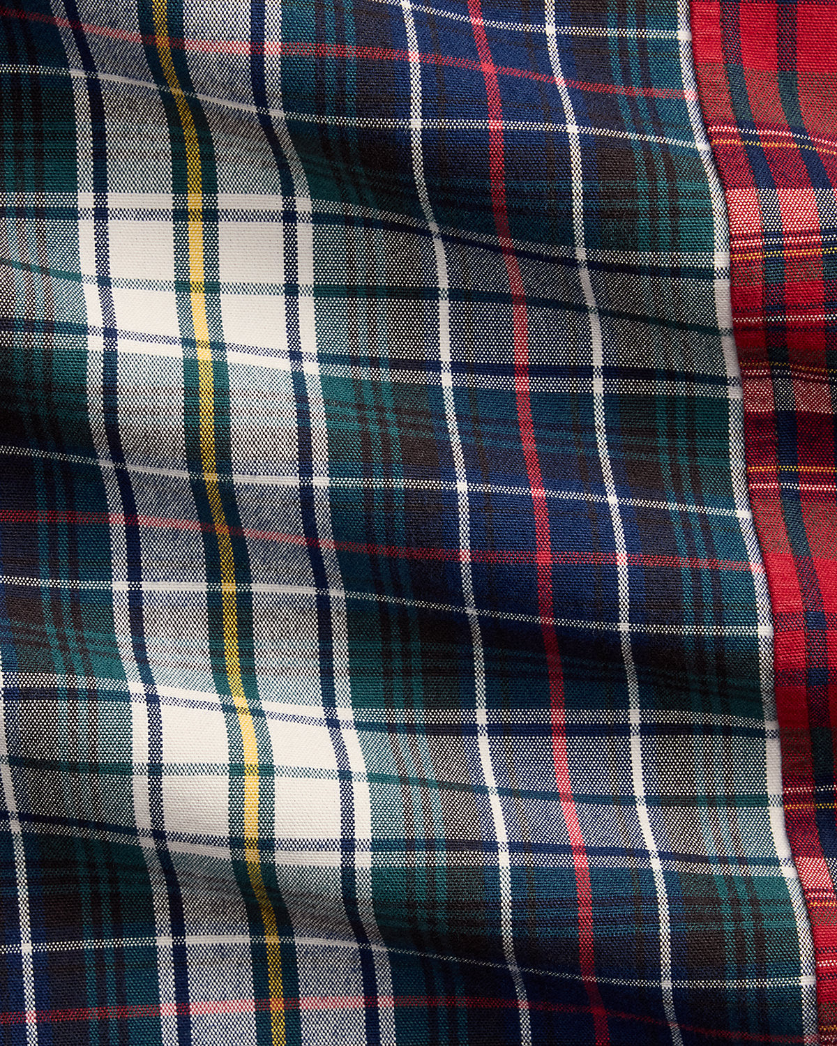Patchwork Plaid Oxford Workshirt