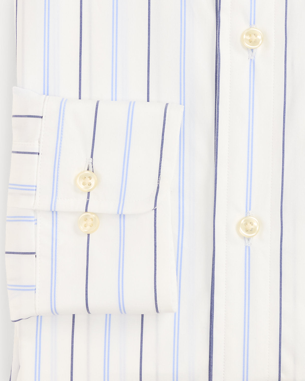 Custom Fit Striped Poplin Shirt