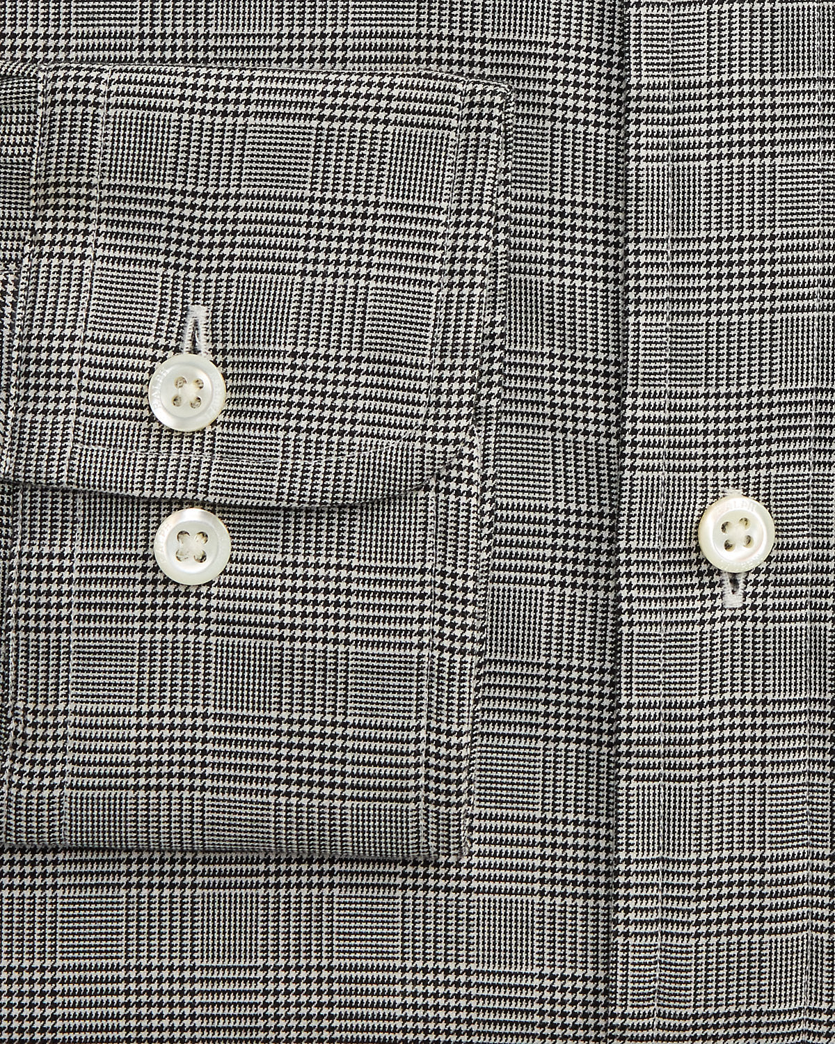 Custom Fit Plaid Twill Shirt