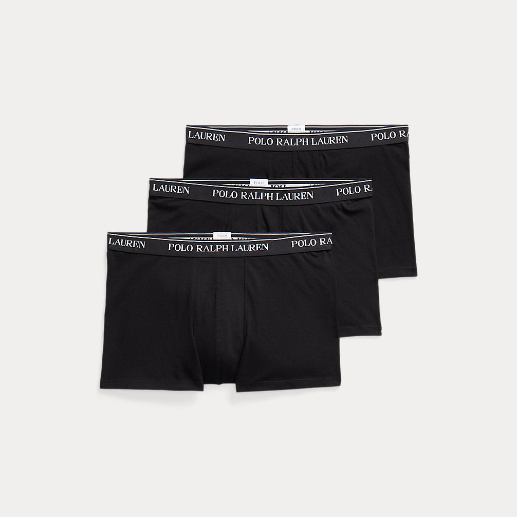 Classic Stretch Cotton Boxer 3-Pack Black