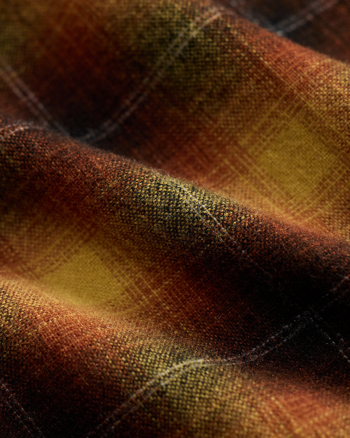 Plaid Wool-Blend Camp Shirt
