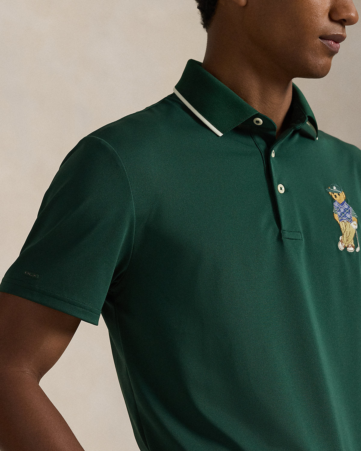 Tailored Fit Bear Polo Shirt