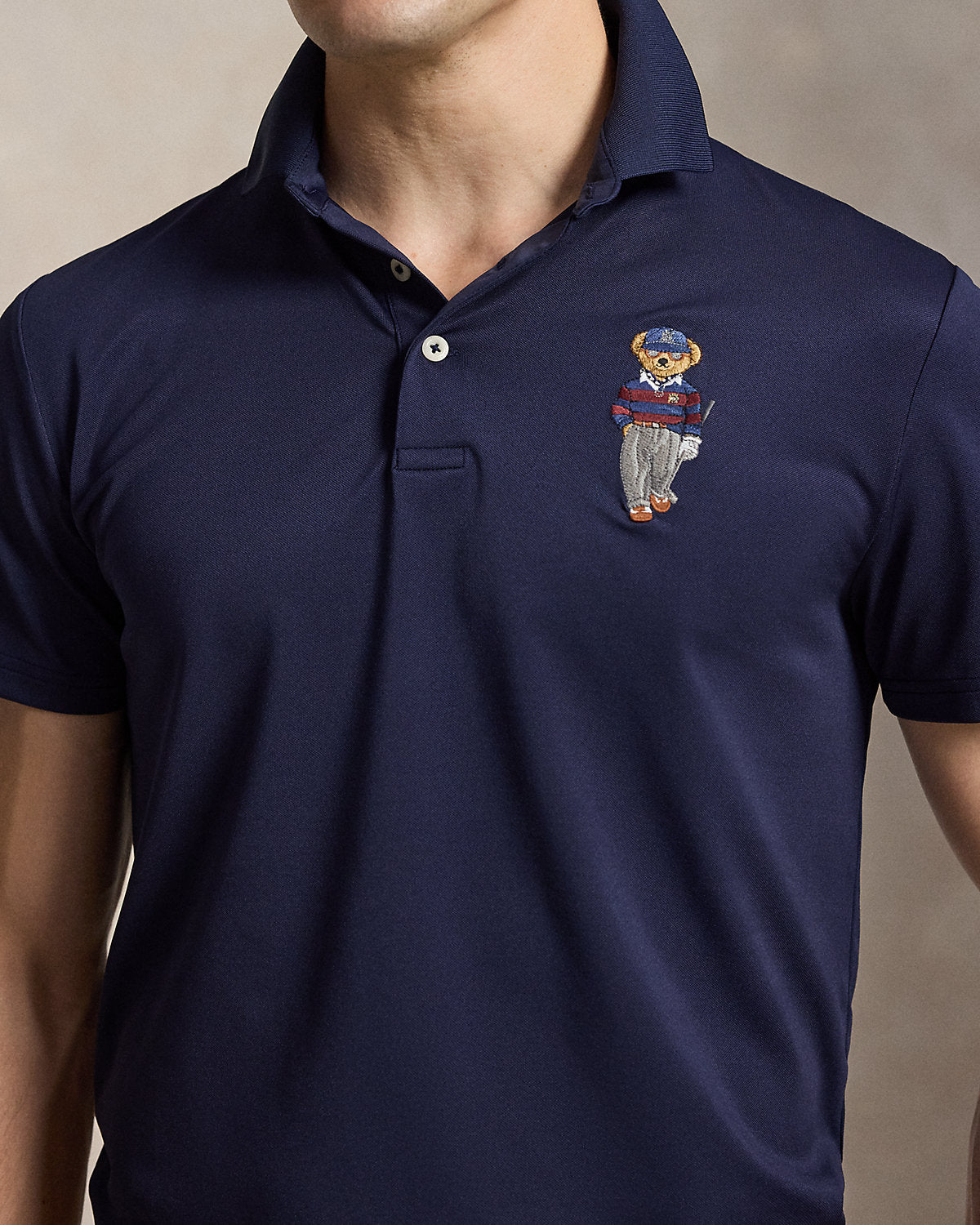 Tailored Fit Bear Performance Polo
