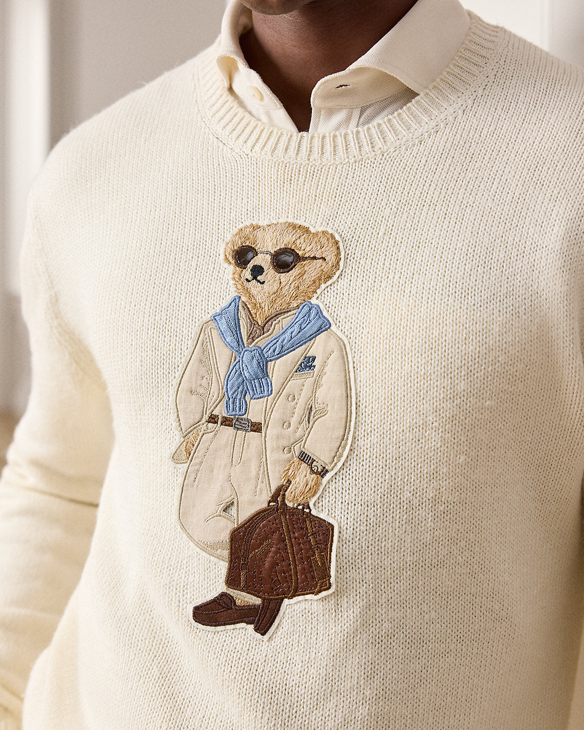 Bear Silk-Linen Sweater