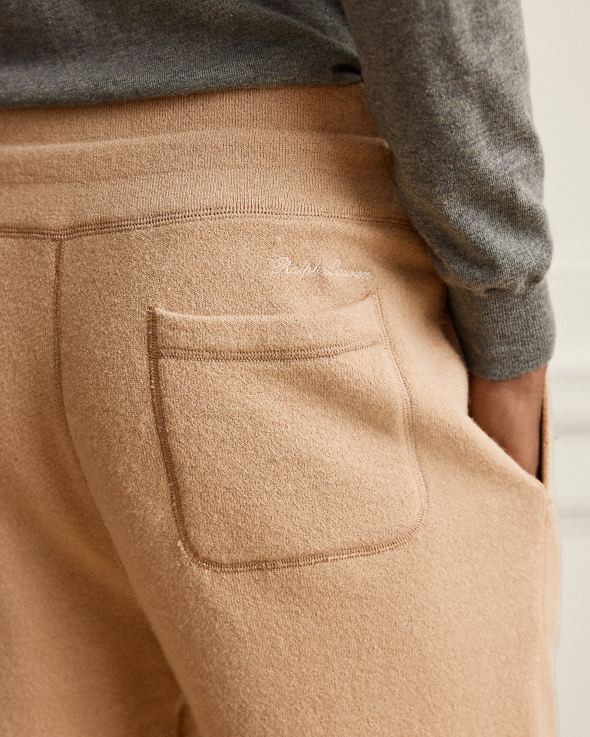 Wool-Cashmere Jogger Pant