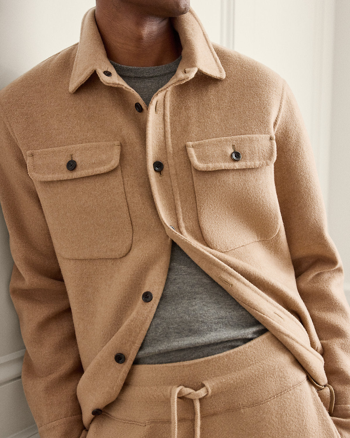 Calloway Cashmere Shirt Jacket