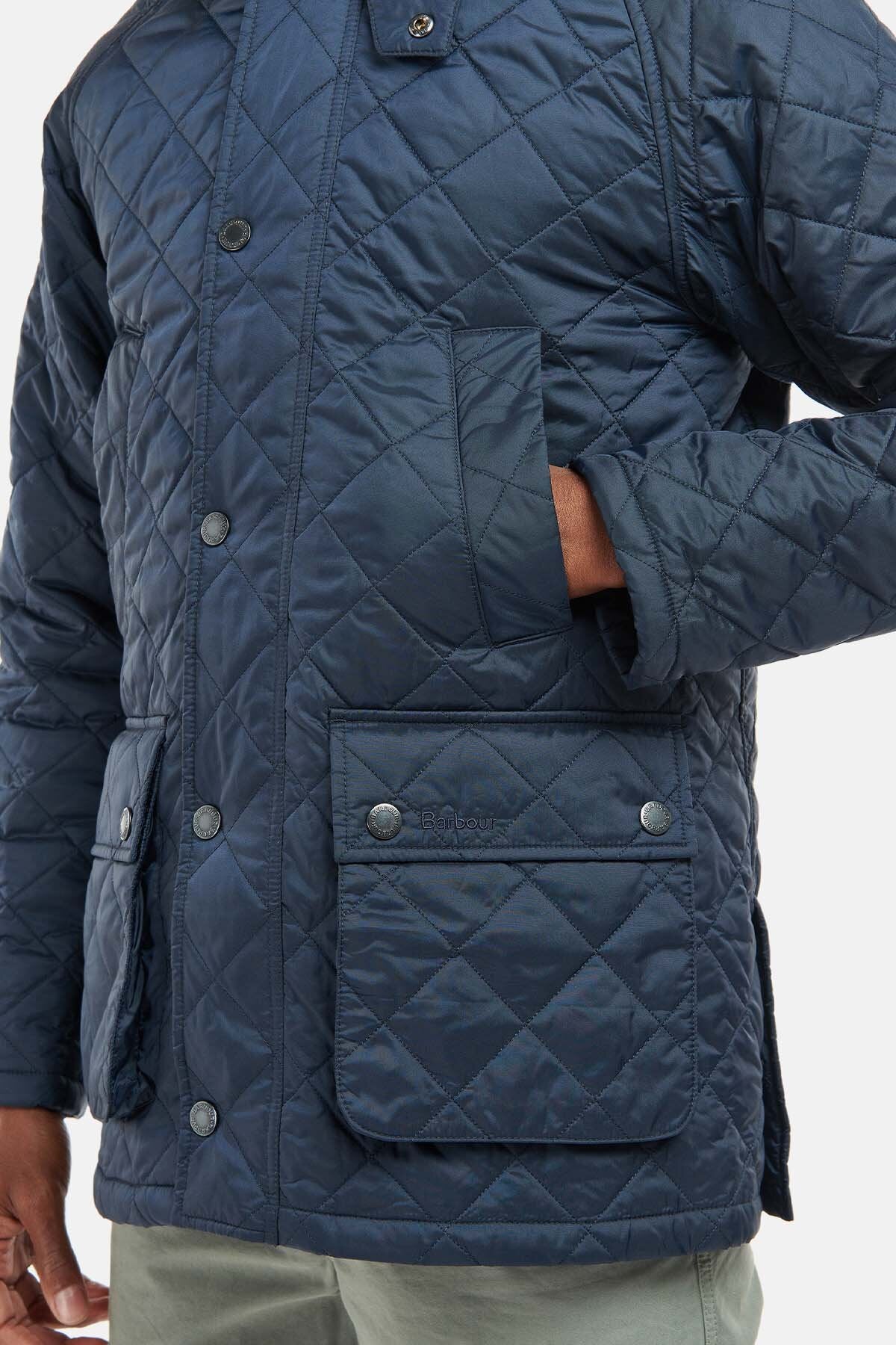 Ashby Quilted Jacket - NAVY