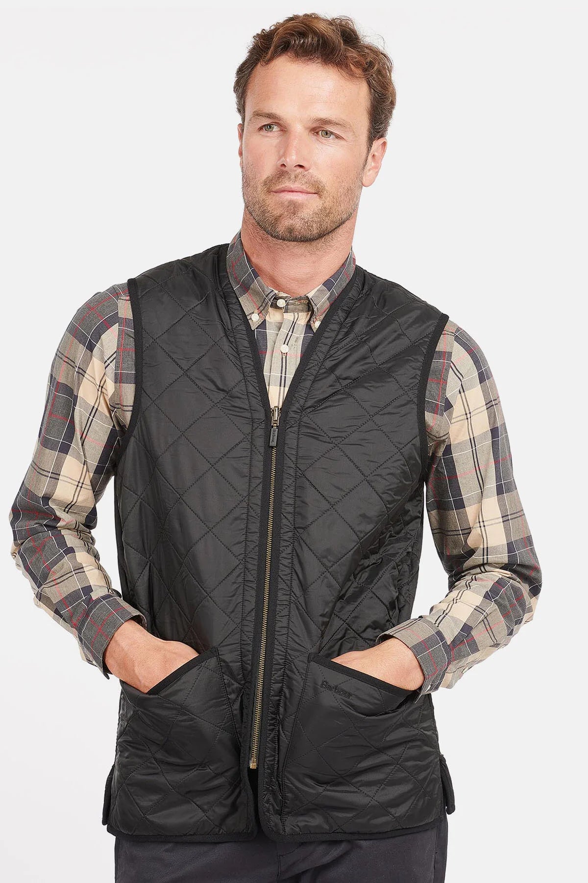 Polarquilt Waistcoat/Zip-In Liner - BLACK