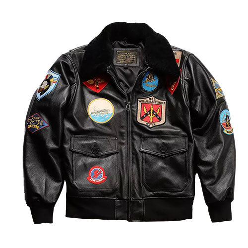 G1 flying cowhide jacket genuine leather casual jacket-J02