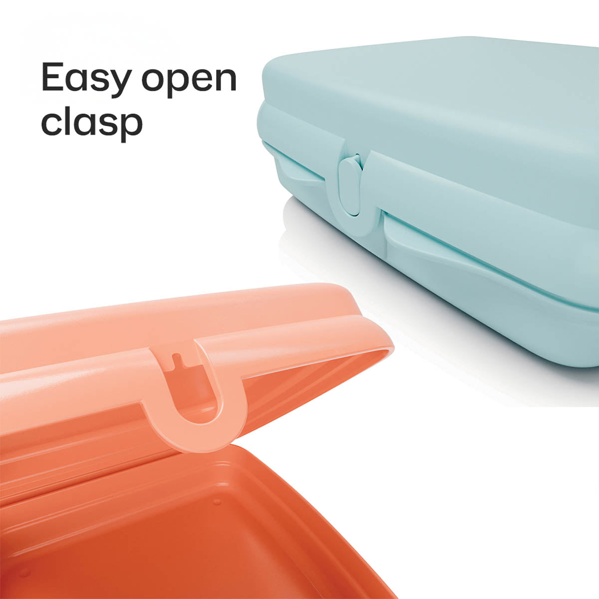 Sandwich Keepers 2 EasyOpen Lunch Boxes for Kids