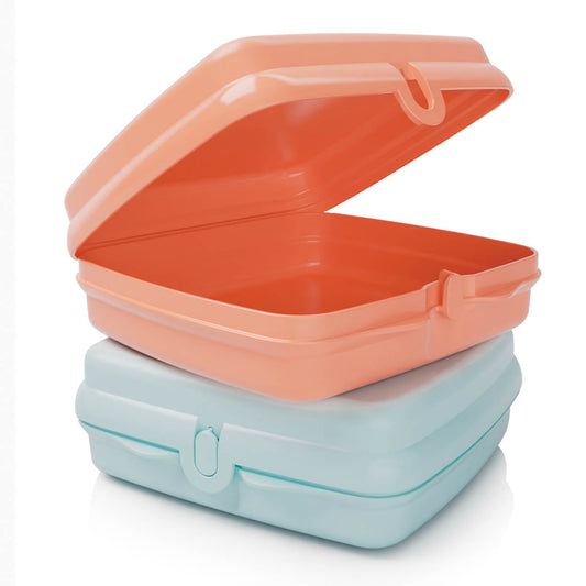 Sandwich Keepers 2 EasyOpen Lunch Boxes for Kids
