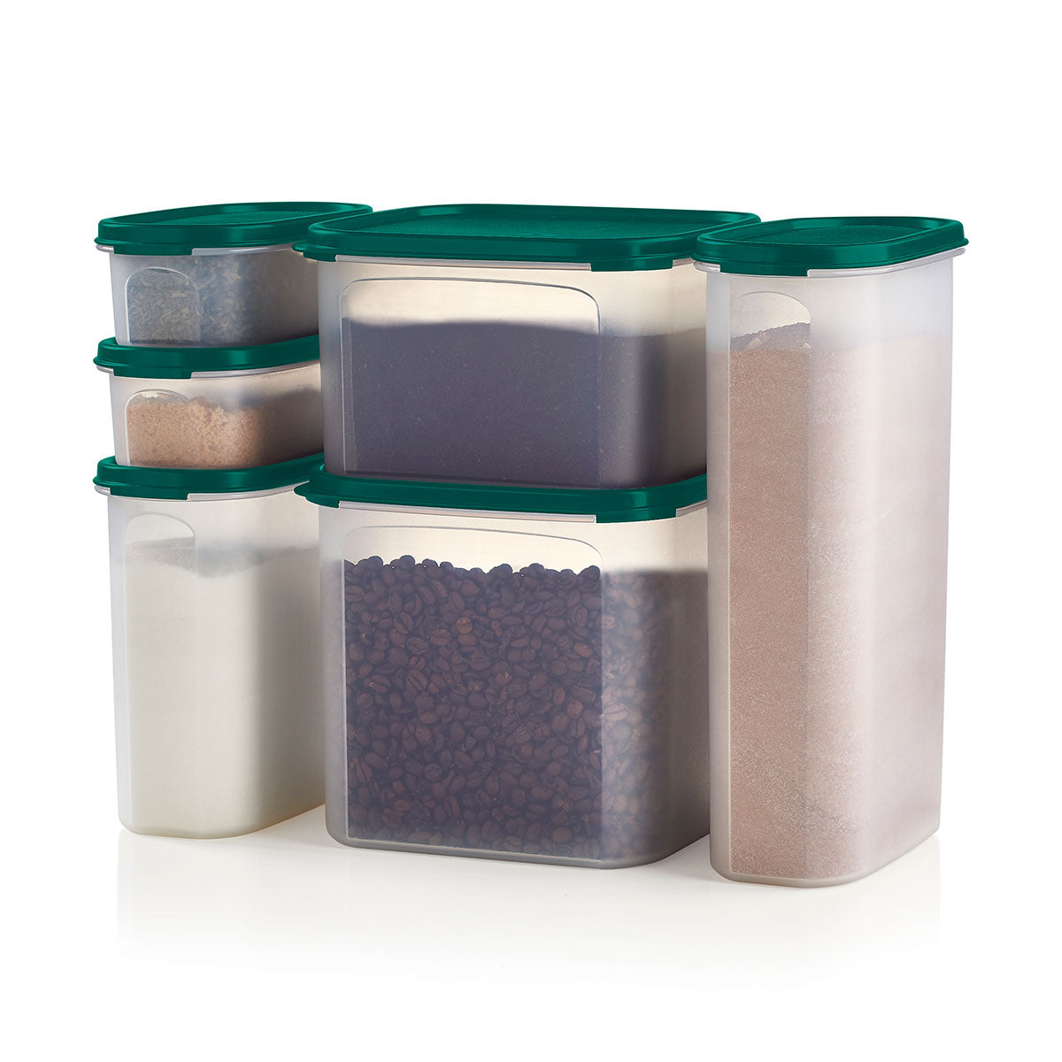 Modular MatesFood Storage Containers | Stackable Pantry | 6Piece Set with Lids