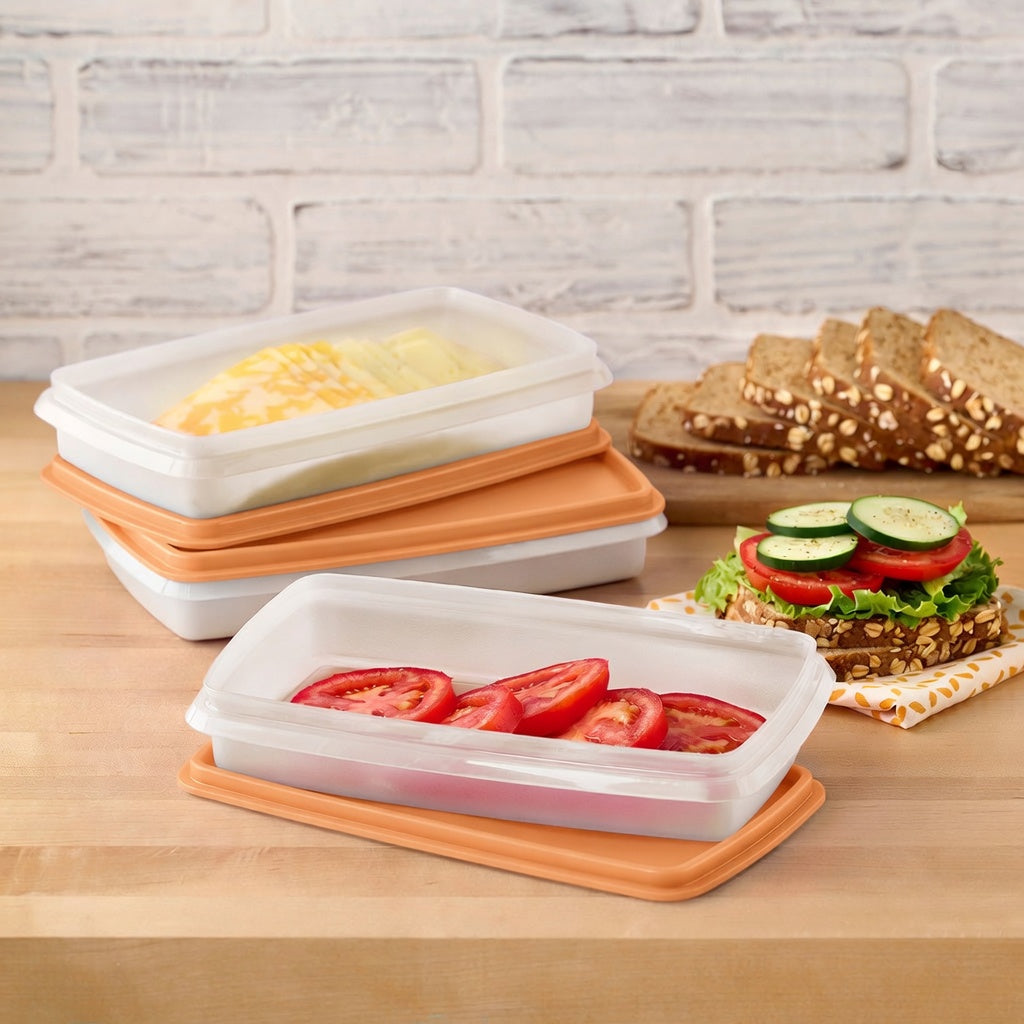 SnackStorSlim Airtight Food Storage Containers (Set of 3)
