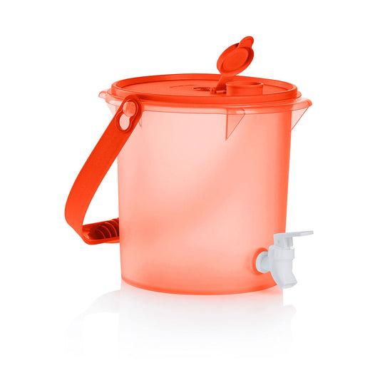 Jumbo Canister with Beverage Spout | FlipTop Lid | 5 Quart / 4.8 Liter
