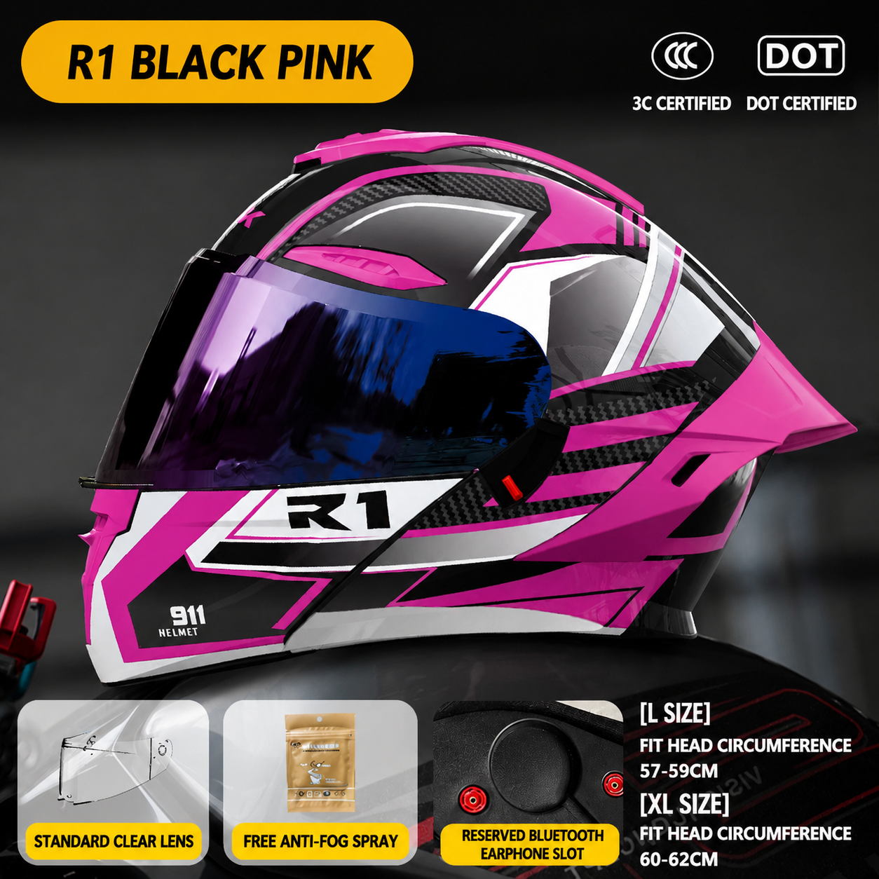 Sport Modular Motorcycle Helmet -H27