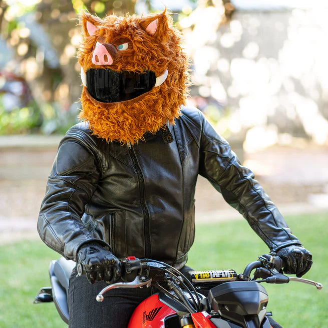 Motorcycle Helmet Cover - Wild Boar