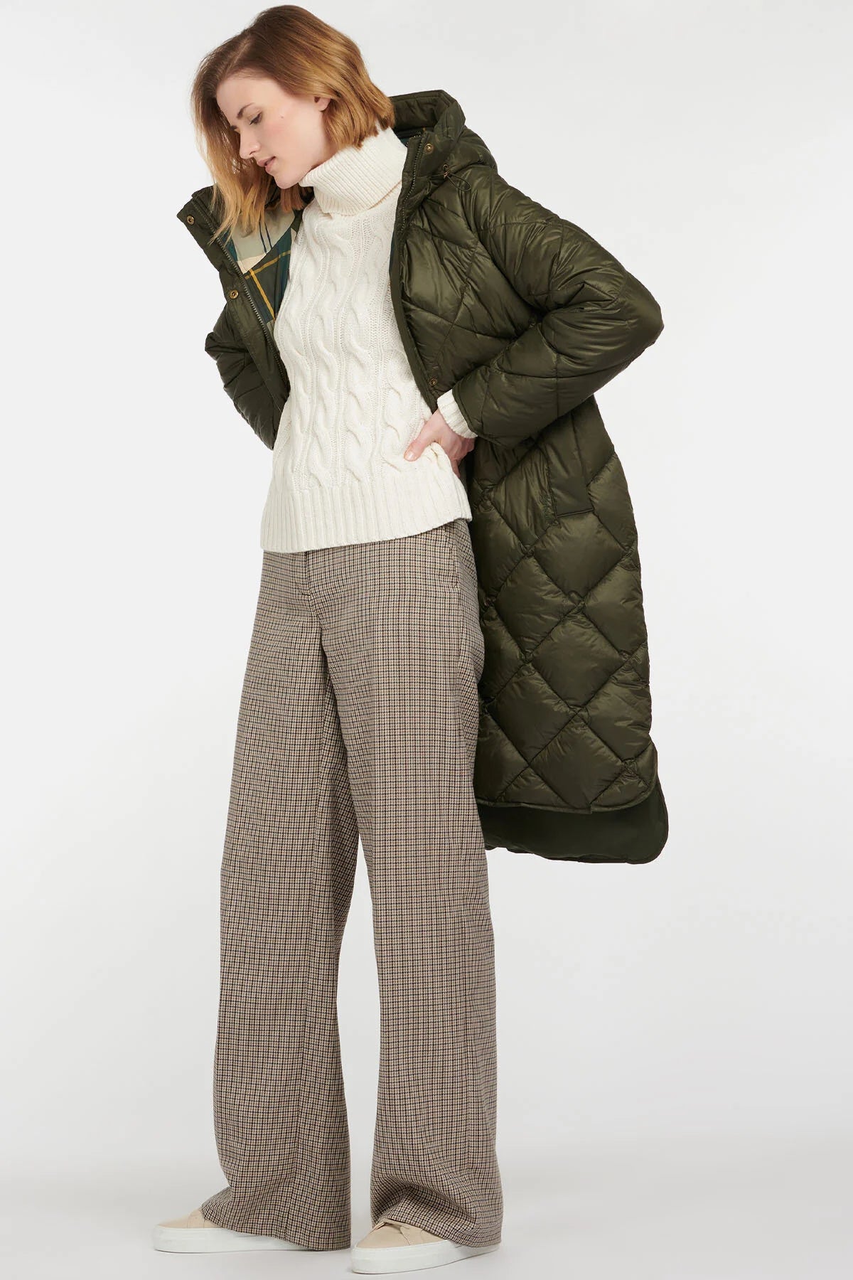 Sandyford Quilt Jacket - SAGE/DRESS