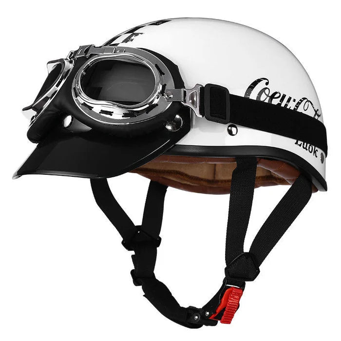 Retro half-helmet, summer travel gear-H47