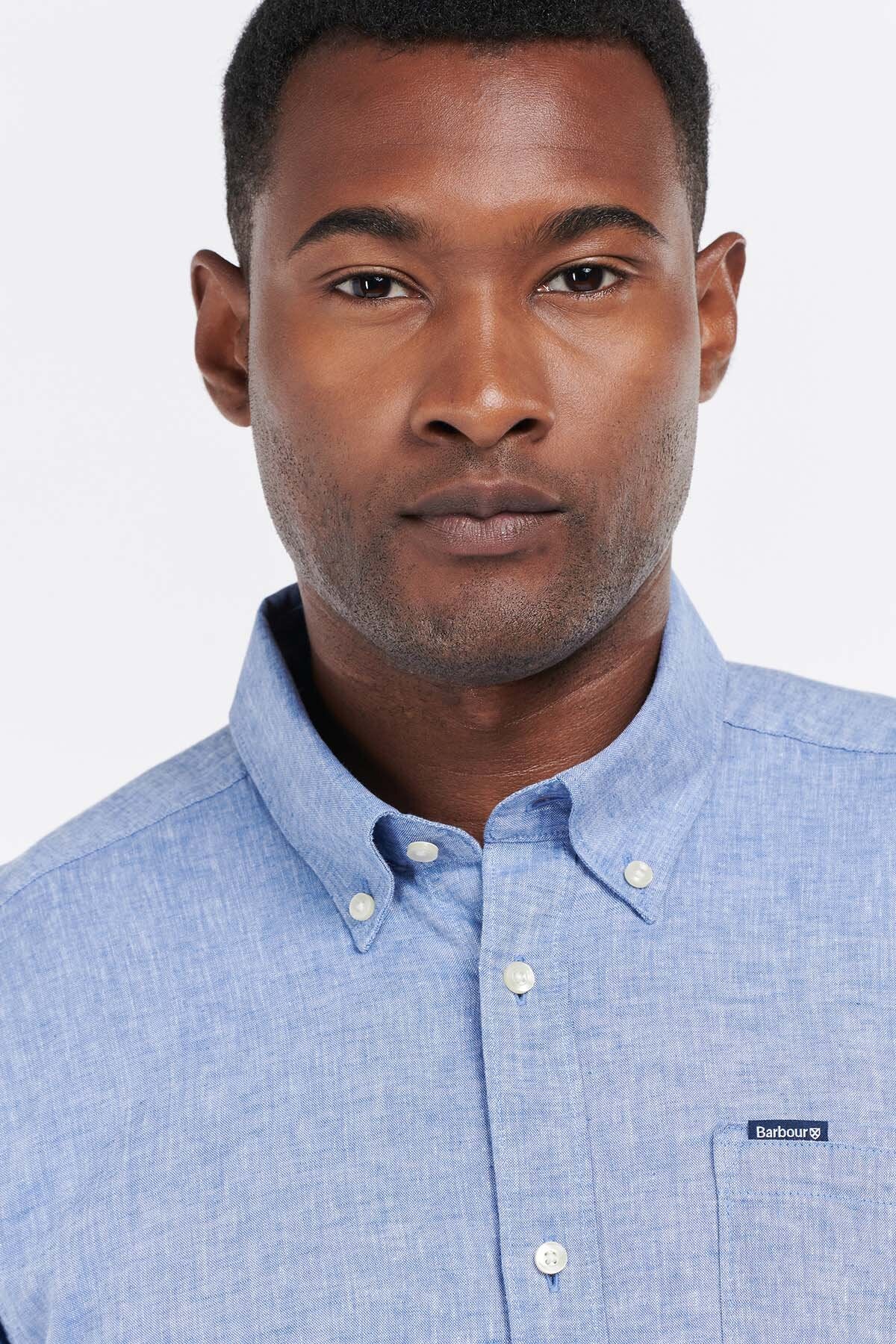 Nelson Tailored Shirt - BLUE