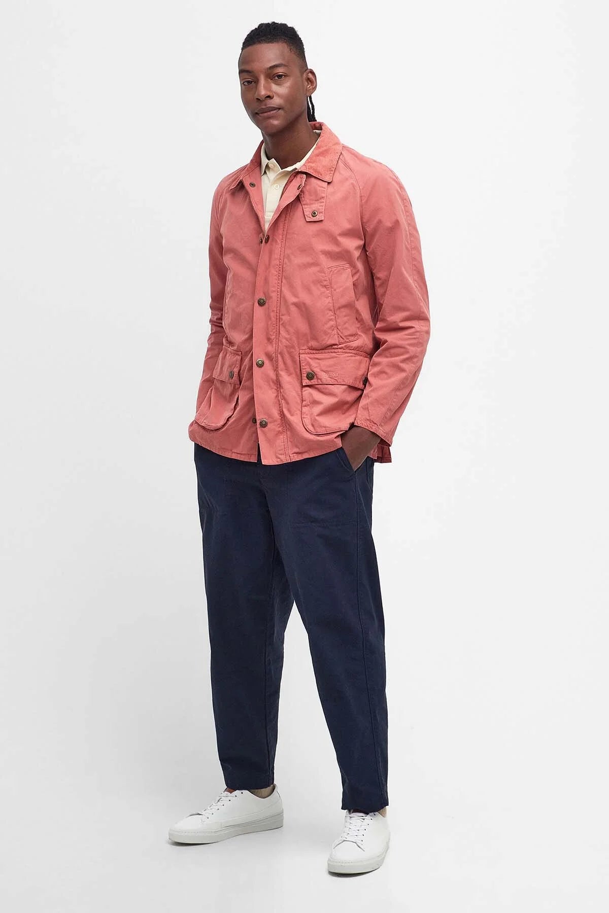 Ashby Casual Jacket - PINK CLAY