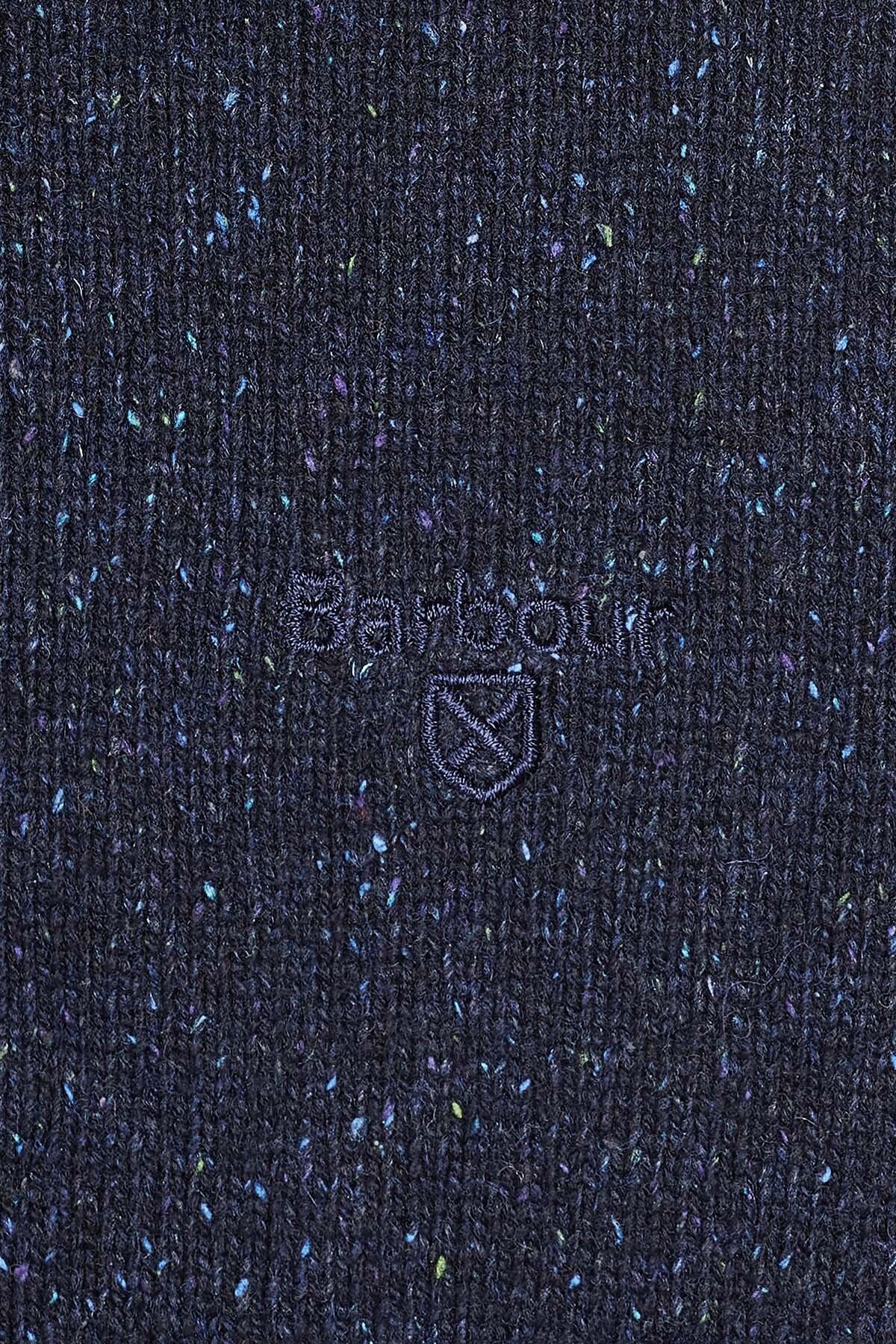 Essential Tisbury Half Zip Knitted Jumper - NAVY